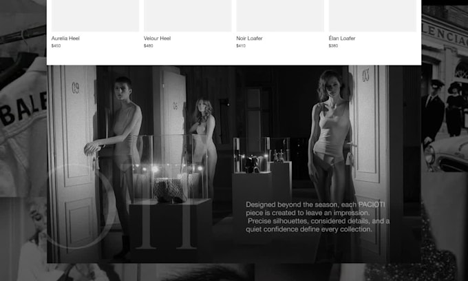 design a premium shopify website UI UX in figma