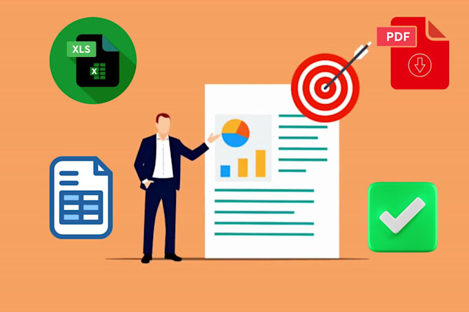 do ms word, excel, PDF  and typing work professionally