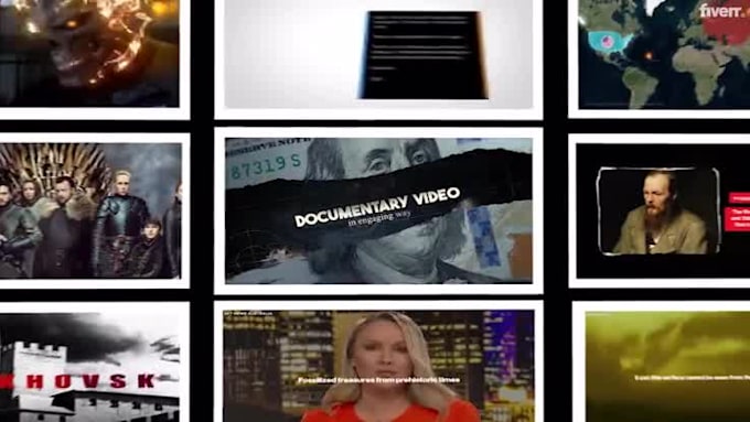 do crime, horror and documentary video editing