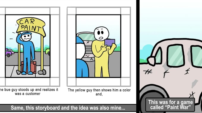 create professional storyboards for ads and animation