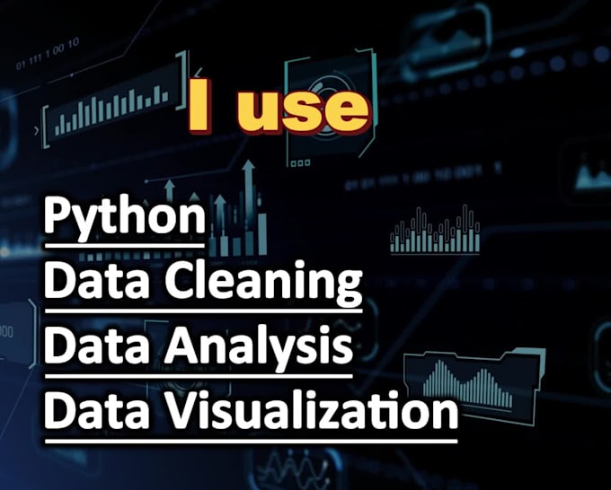 analyze, clean and visualize data using python