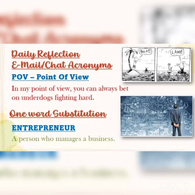 design and post daily reflection