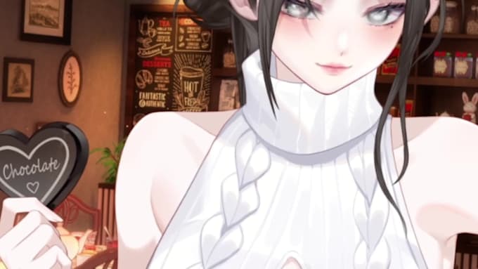 design vtuber model live2d model vtuber rigging character design anime vtuber