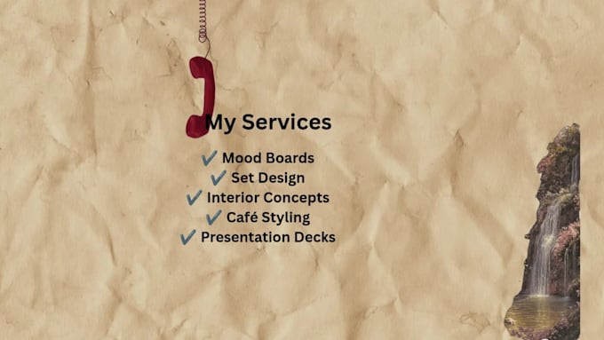 create a unique concept mood board
