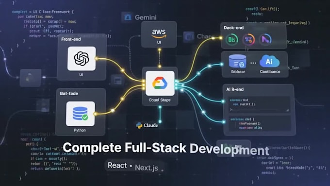 develop ai apps, ai saas, ai website and ai bots
