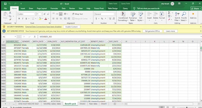be your data analyst using excel, spss and stata