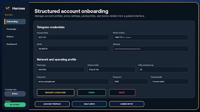 provide a telegram bulk message tool
