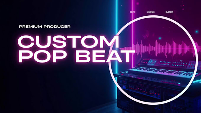 produce a modern pop beat that fits your voice