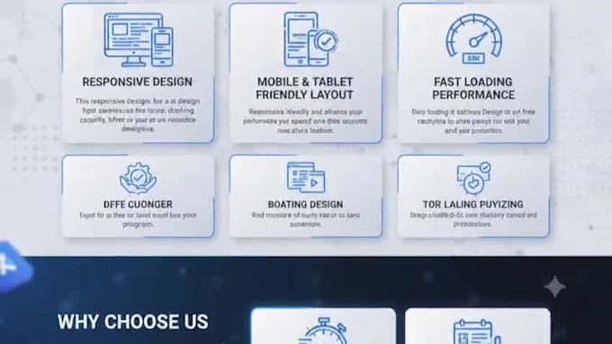 develop a professional website or custom software