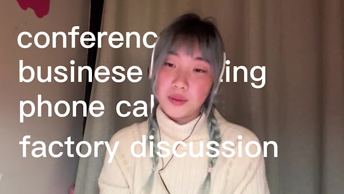 be your live chinese and english interpreter and translator