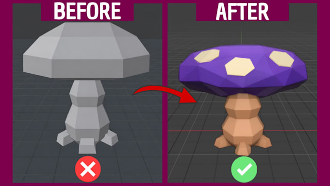 create custom 3d game assets, props, objects, and buildings
