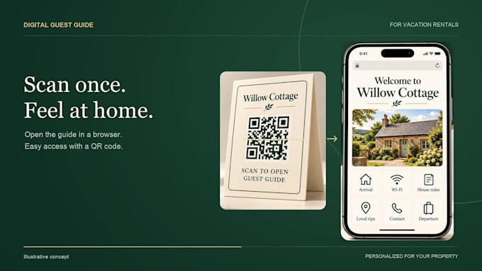 create a digital guest guide for your vacation rental