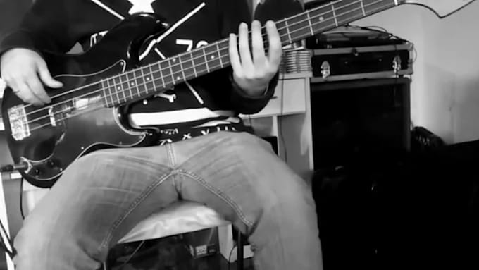record your bass lines