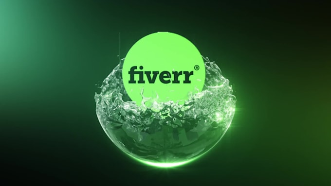 make a premium liquid logo reveal animation in just 24 hour