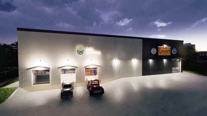 create 3d industrial facility animation and visualization