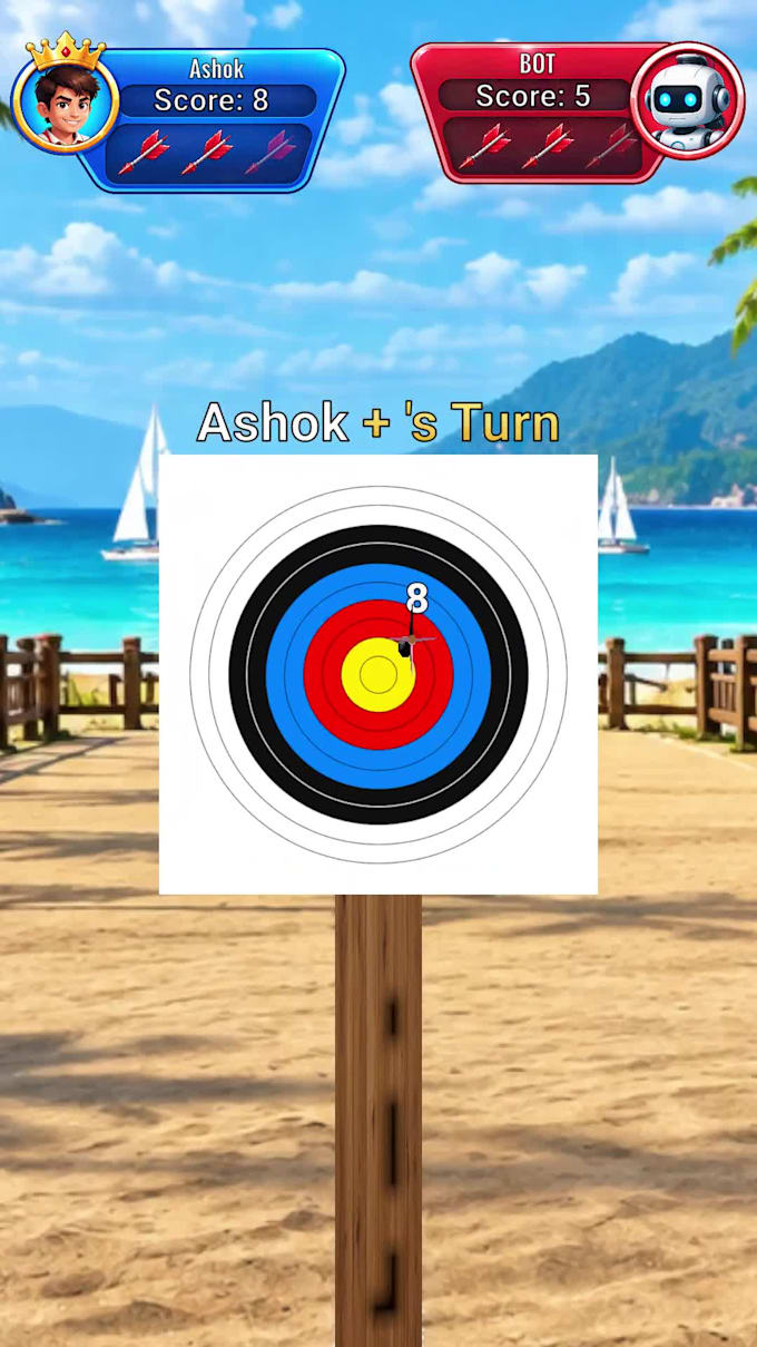 build a realistic 3d archery shooting game in unity