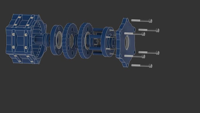 3d cad modelling and rendering
