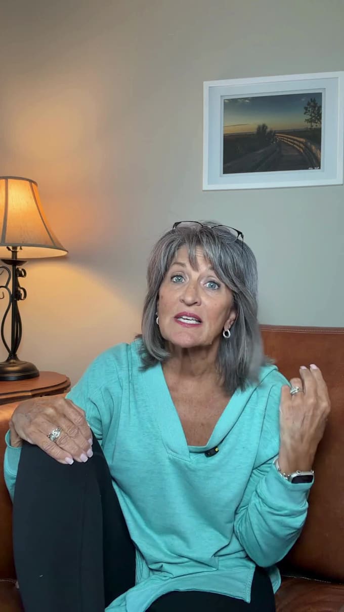 create ugc content for people with gray silver hair