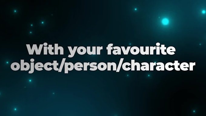 make a static header with your favorite character