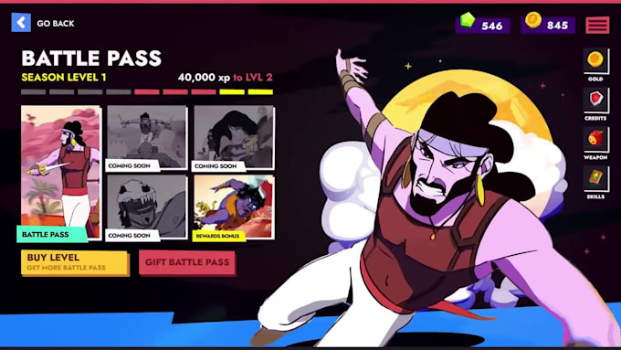 Design an intuitive mobile game ui ux for hyper casual and casual games ...