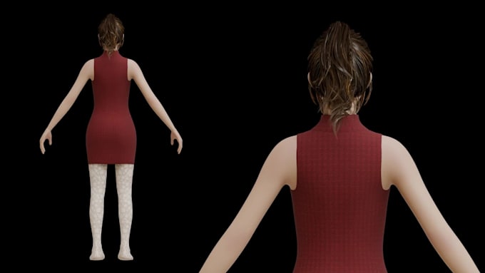 create a semi realistic character