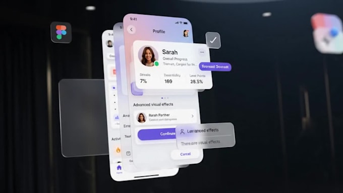 design uiux for your mobile app or website in figma