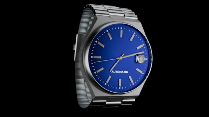 make cinematic 3d watch animations for ads