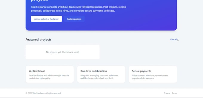 build full stack website with authentication