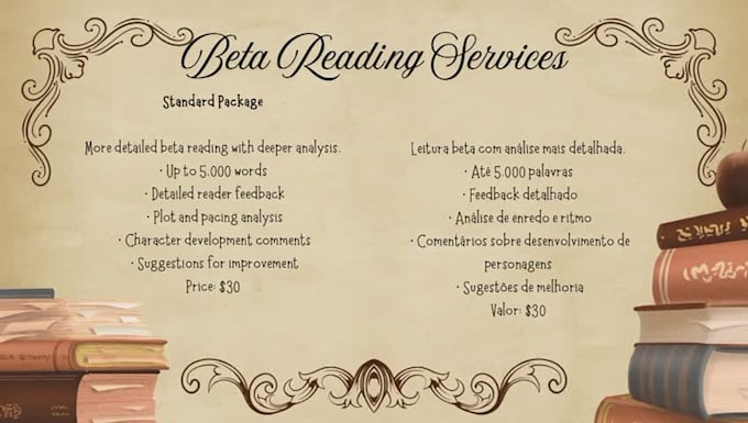beta reading with honest and detailed reader feedback