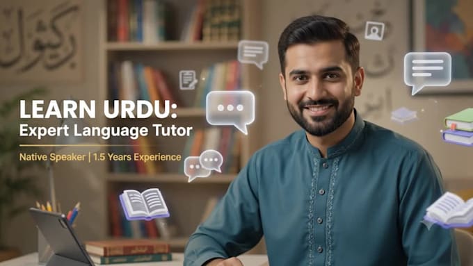 be your expert urdu language tutor