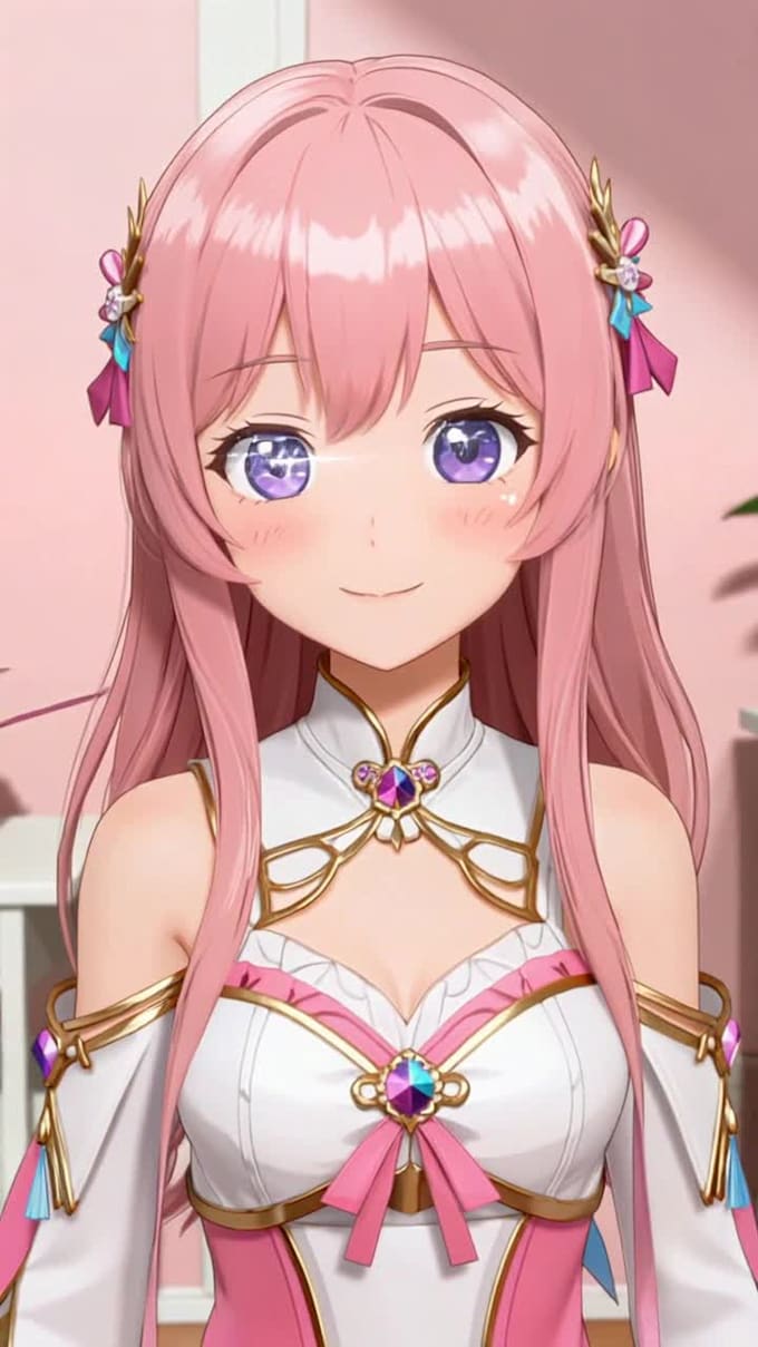 create a custom vtuber avatar, live2d model and anime streaming character