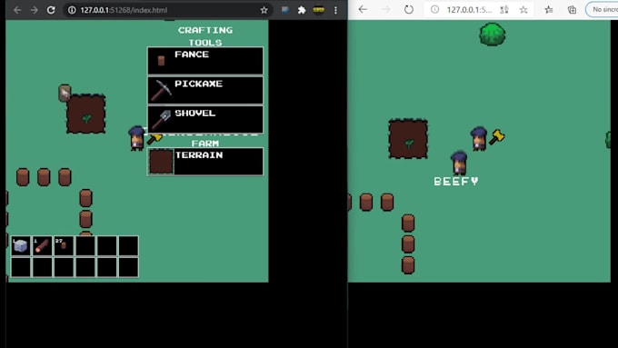 develop a professional HTML5 browser game using phaser, javascript and webgl