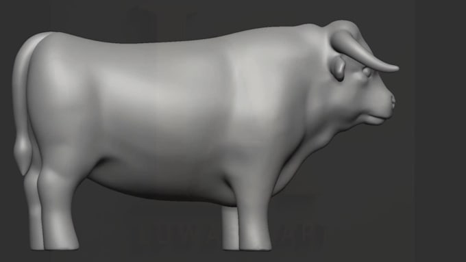create a custom 3d animal or pet model for 3d printing