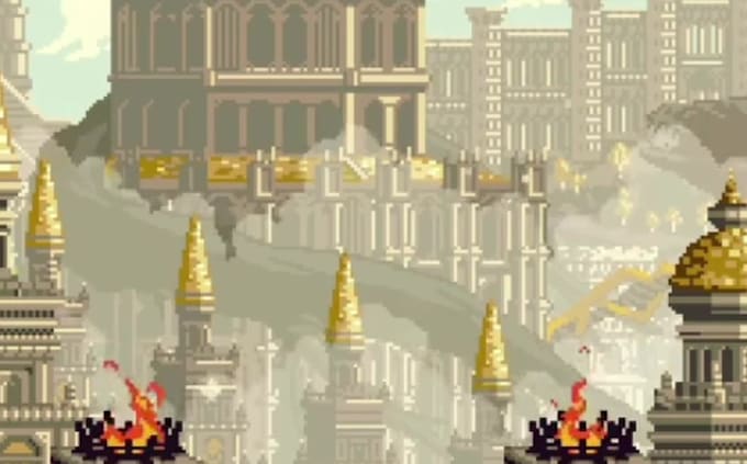create custom pixel art backgrounds for your game