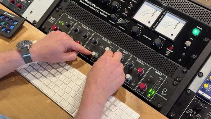 process your stems through my analogue outboard gear