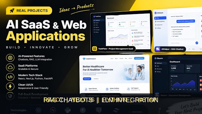 build ai saas mvps with rag chatbots