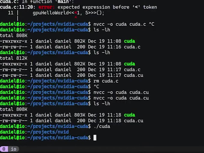 do parallel programming using opencl, openmp, mpi, threading and cuda