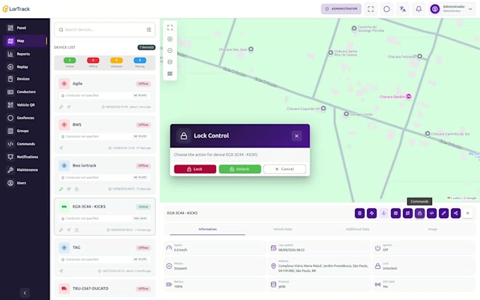 setup a professional white label gps tracking platform