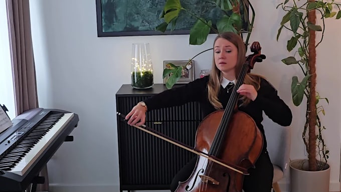 record and compose a pro cello part for your project