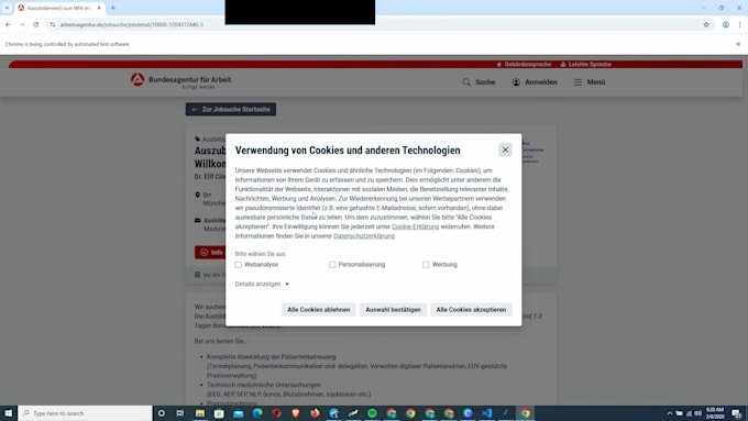 do data scraping and web automation