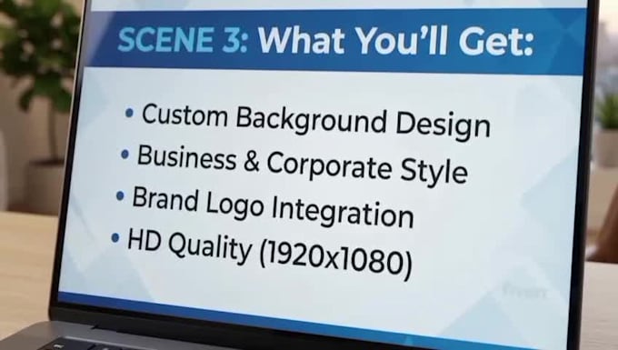 design professional zoom and google meet virtual backgrounds