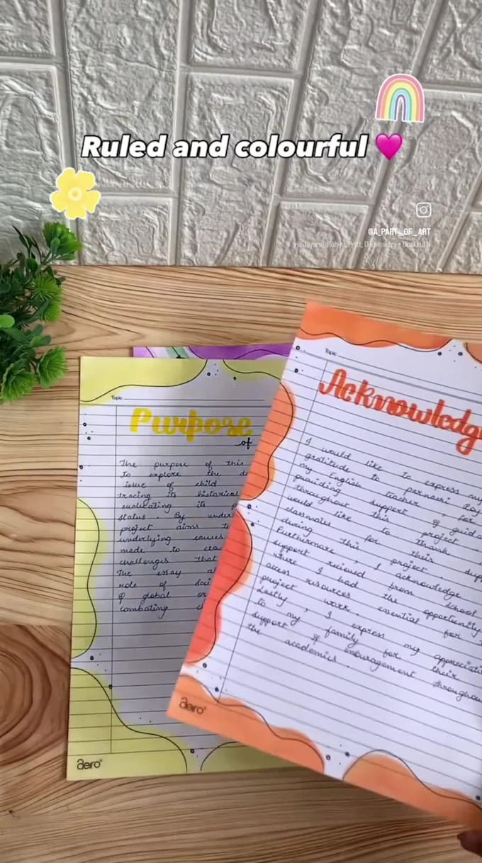 create handwritten or digital notes and assignments