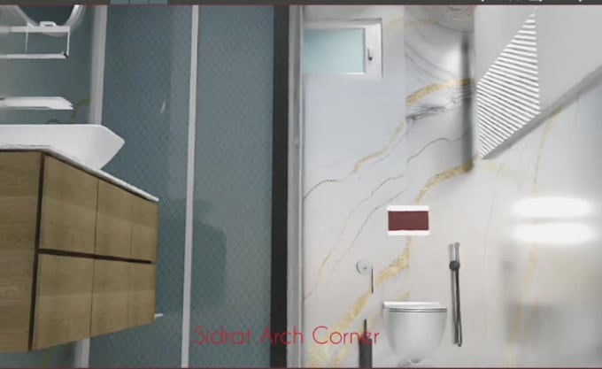 create interior design and 3d visualization for your space