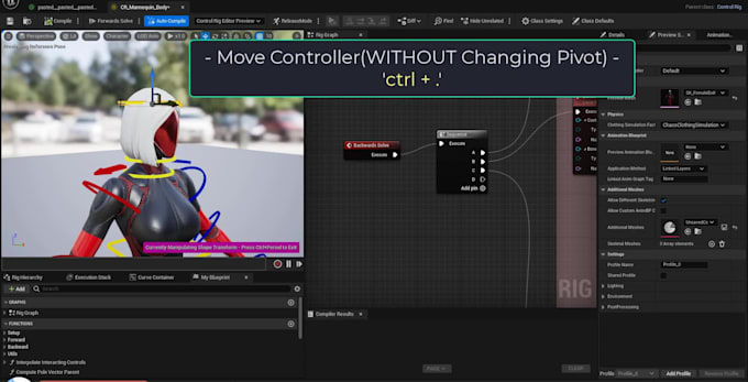 live2d,3drobot ikfk rig,weightpaint,ue5 control rig,maya biped character rigging