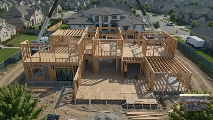 create construction and real estate time lapse 4k video