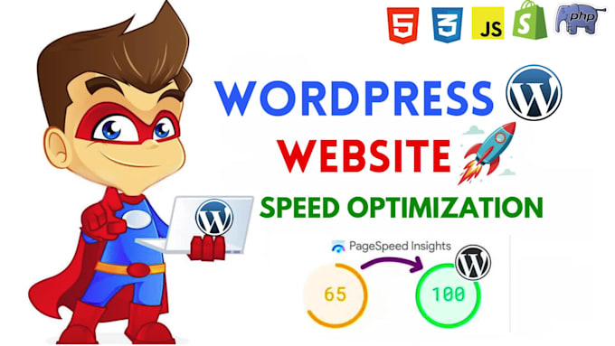do wordpress speed optimization and performance increase website pagespeed