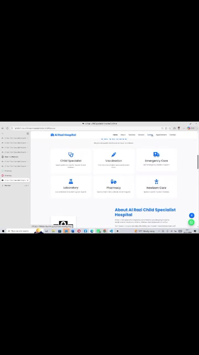 build a responsive HTML CSS javascript website