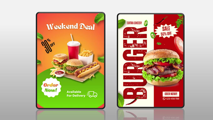 design all types of posters in canva