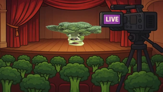 create a custom 3d ar vtuber filter burnt peanut for lens studio for streaming