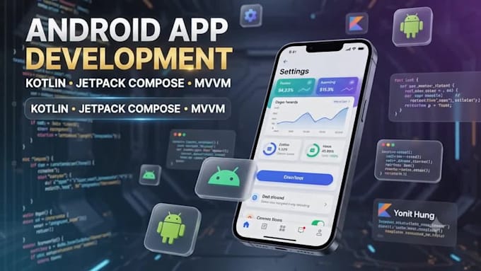 develop a native android app using claude ai